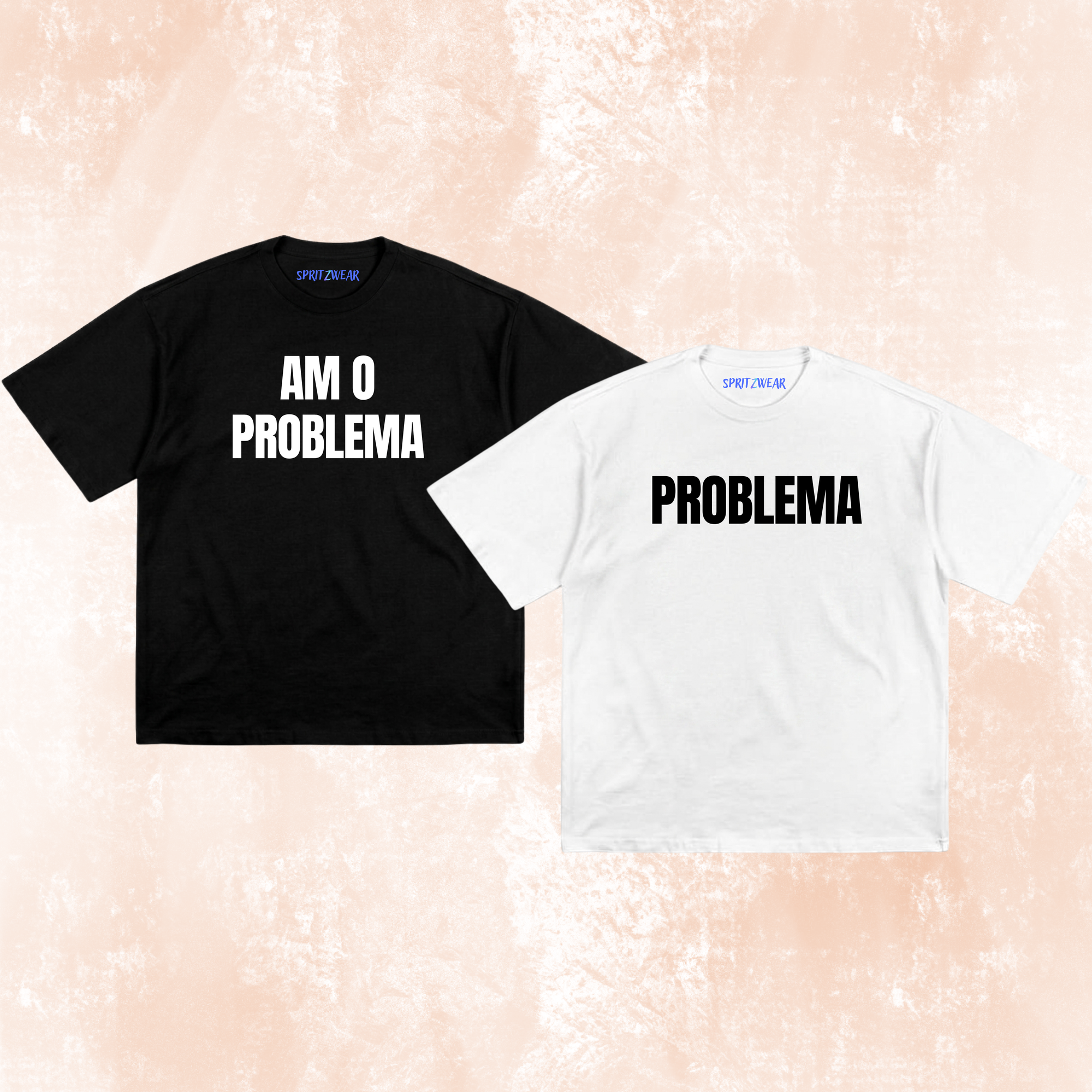 Set 2 Tricouri "Am o problema"