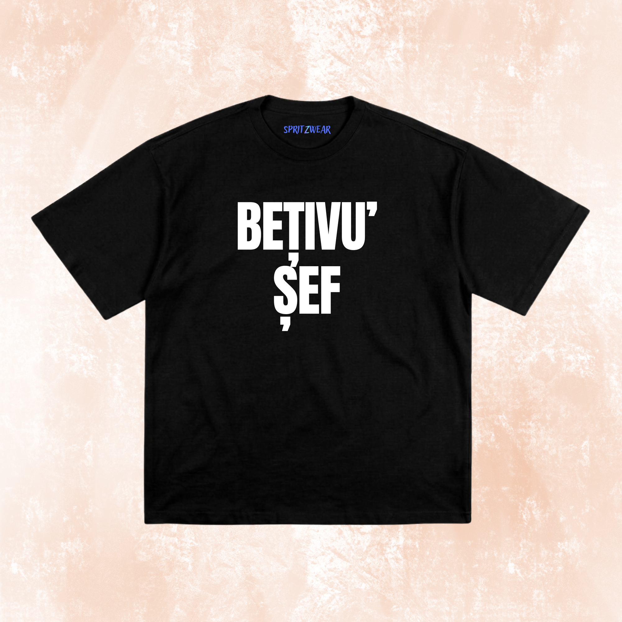 Tricou "Betivu' sef" Black