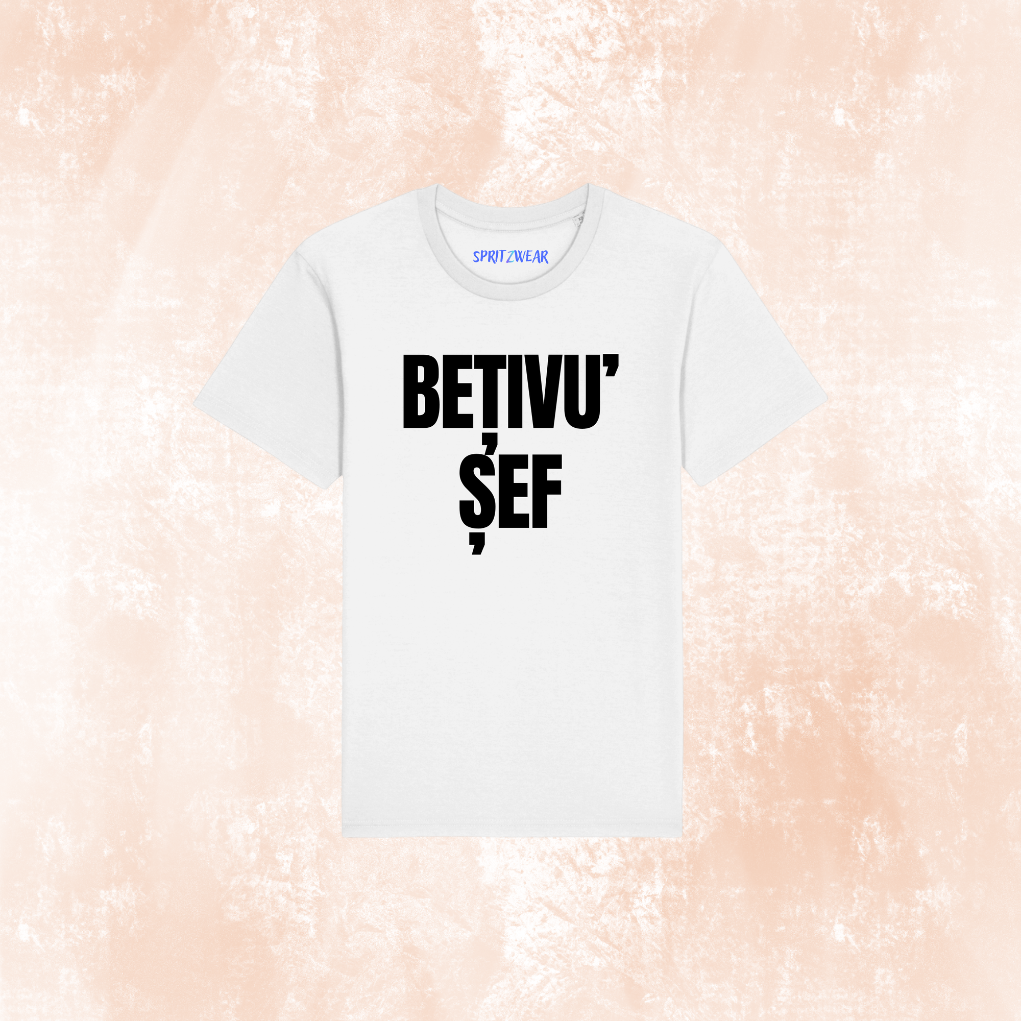 Tricou "Betivu' sef" White