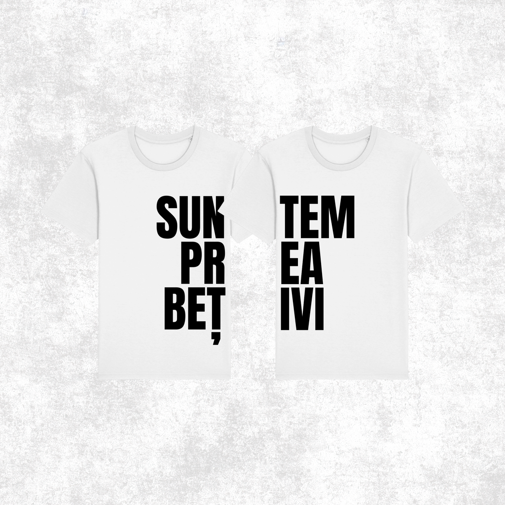Set 2 Tricouri "Suntem prea betivi"