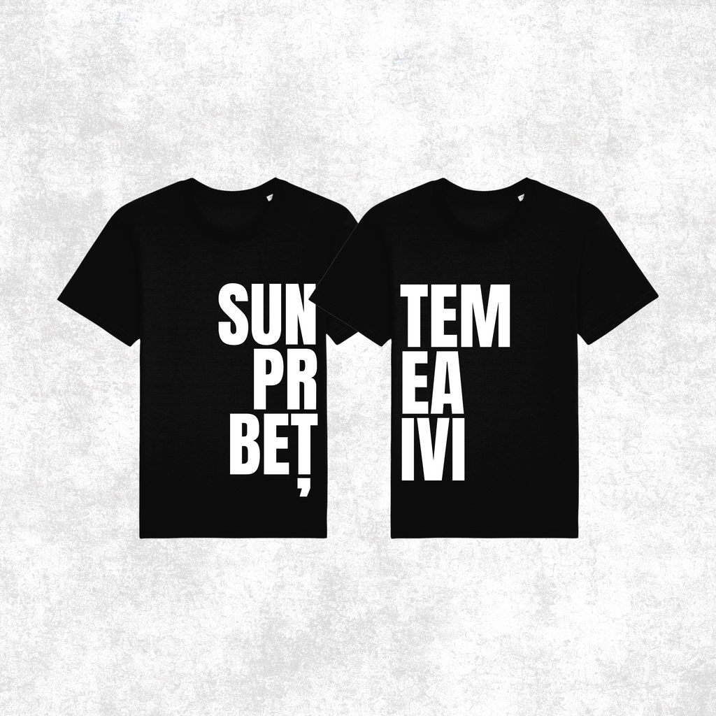 Set 2 Tricouri "Suntem prea betivi"